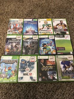 XBOX 360 games