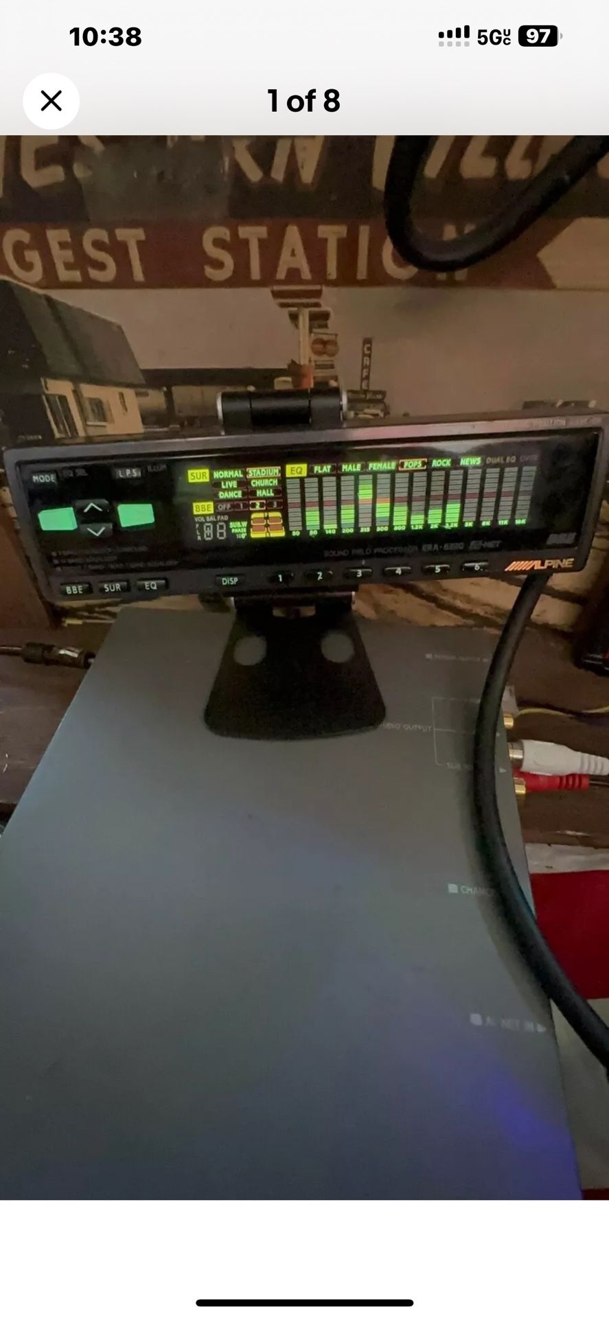 ALPINE ERA-G320 SOUND PROCESSOR