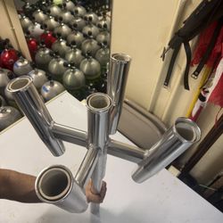 5 Rod Banger Aluminum Rod Holder