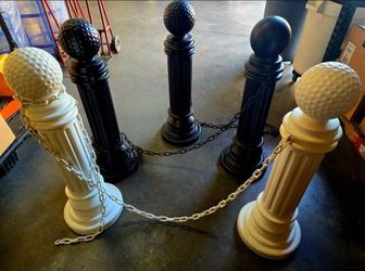Portable Crowd Control Barriers (5)