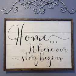 Farmhouse Wall Sign 