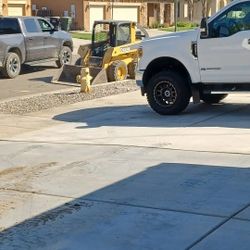 Grass Dirt Trash  Bobcat Dump Trailer 