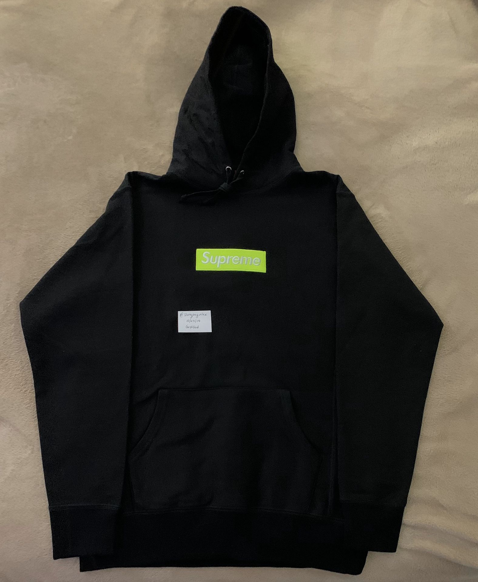 Supreme Box Logo Hoodie Black (fw17)