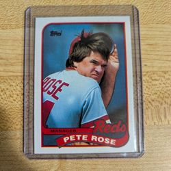 Topps 1989 Pete Rose