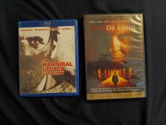 Hannibal Lecter Collection Blu-ray & Red Dragon DVD