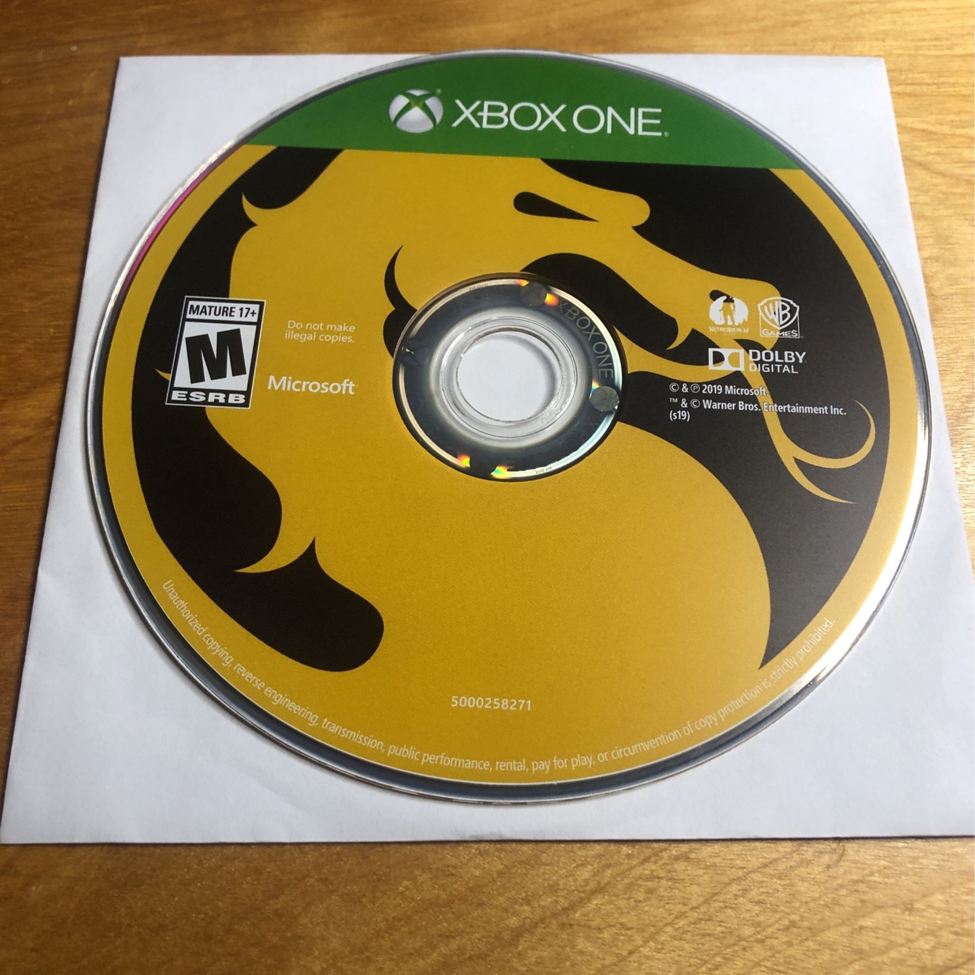 Xbox One - Mortal Kombat 11