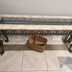 Coffee Table , 2 End Tables , And A Similar Foyer/entry Way Table