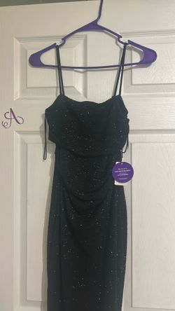 Long black formal dress
