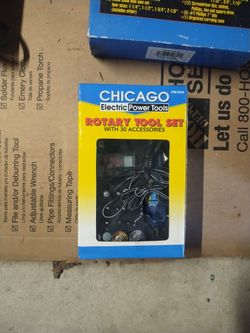Chicago Electric Power Tools Rotary Tool Set