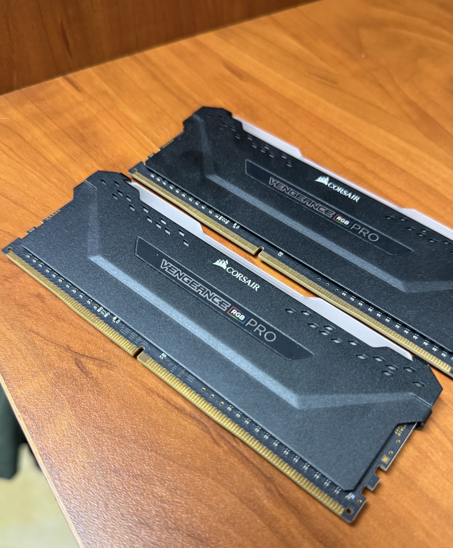 VENGEANCE® RGB PRO 16GB (2 x 8GB) DDR4 DRAM 3000MHz C15 Memory Kit — Black