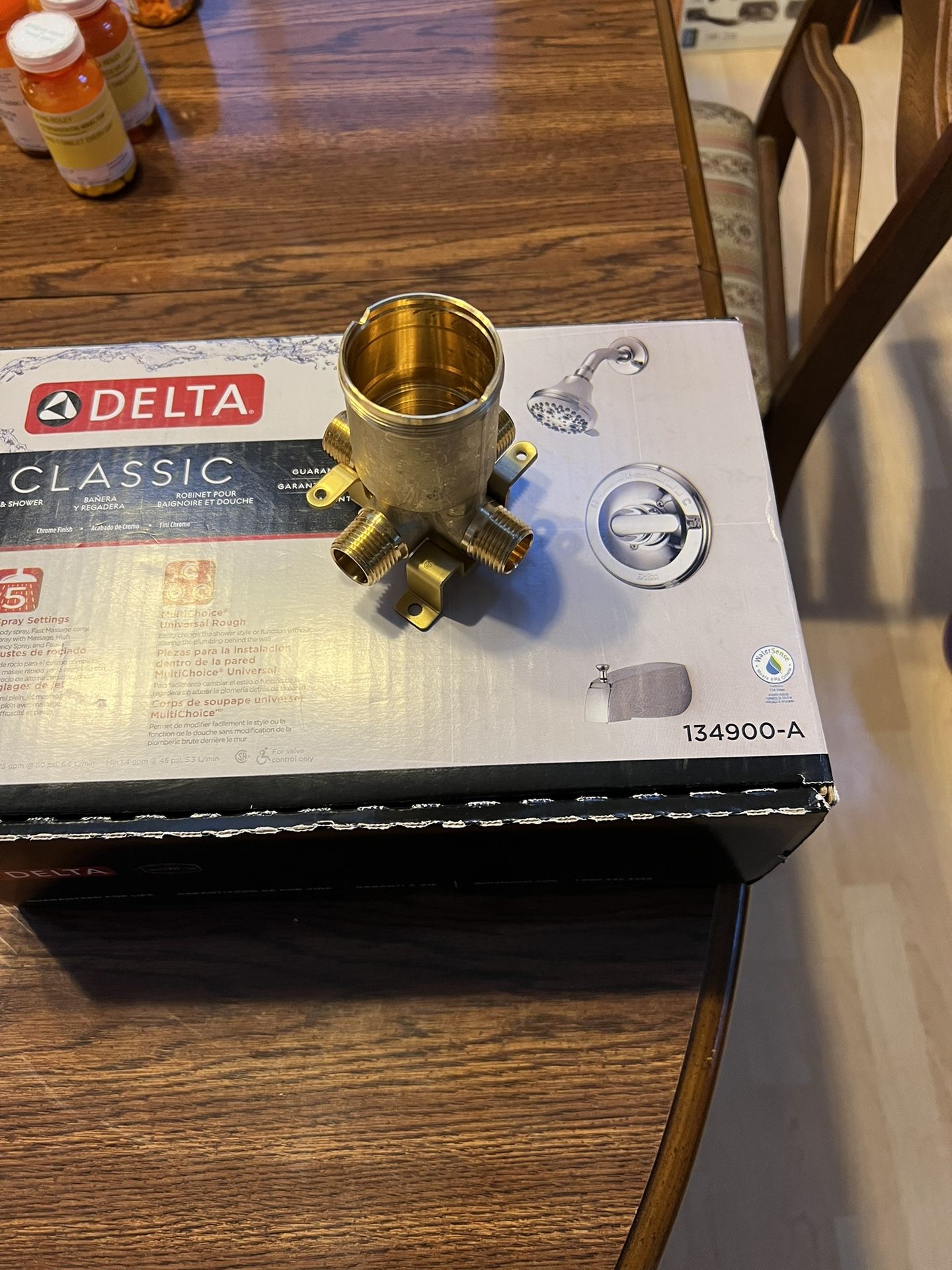 Delta Bath And Shower Control Valve And Cartridge