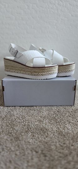 Vince Camuto Wedges, White Marrietten
