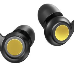 Quiet 2 Ear Plugs, Keychain case, Black