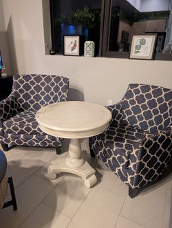 Chairs and table