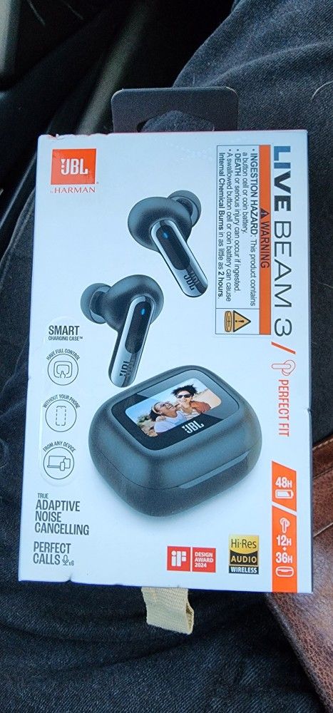 Jbl Beam 3 Wireless Earbuds (New)