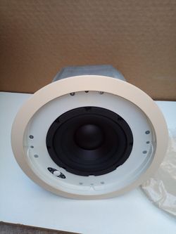 Klipsch IC-8T-SW In-Ceiling Subwoofer *Light Beige* Tested & Working Beautifully