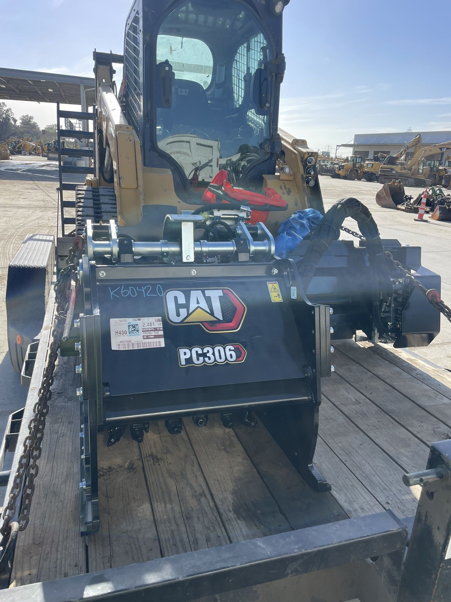 Bobcat, Excavator, Truck, Gravel
