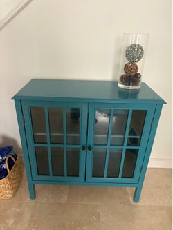 Blue cabinet