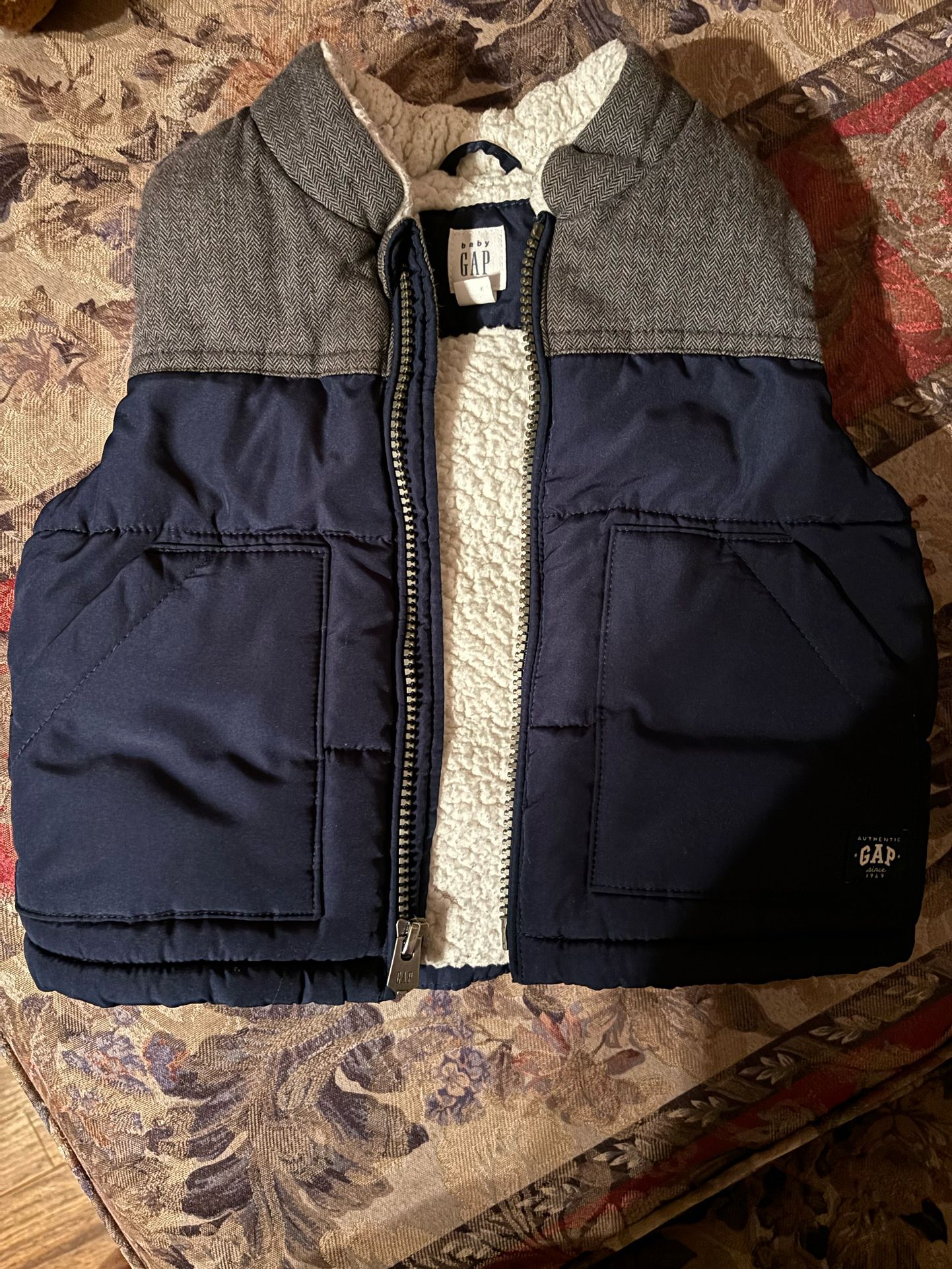 2 Piece Baby Gap Vest And disney Soft Fleece For Boy