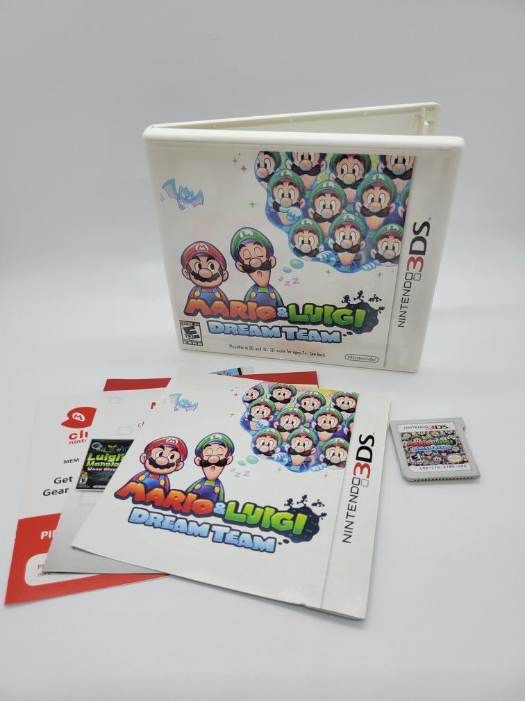 Mario and Luigi Dream Team Nintendo 3DS N3DS
