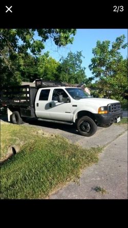 2002 ford f-450 flatbed trade or sale obo