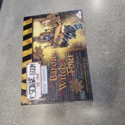 Escape Room Game New Sealed 