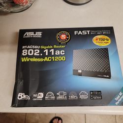 NEW ASUS GIGABIT ROUTER / GREAT ,FAST EASY AND STABLE. $50 FIRM PRICE 