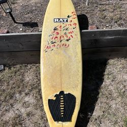 Rat Surfboards 6’2 