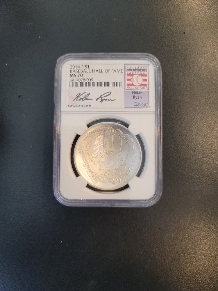 2014 P S $1 Hall Of Fame MS70 Autographed Nolan Ryan,All Products : American Fashion Style Bags On Sale