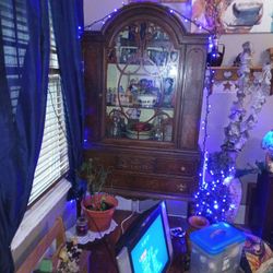 Vintage China Cabinet 