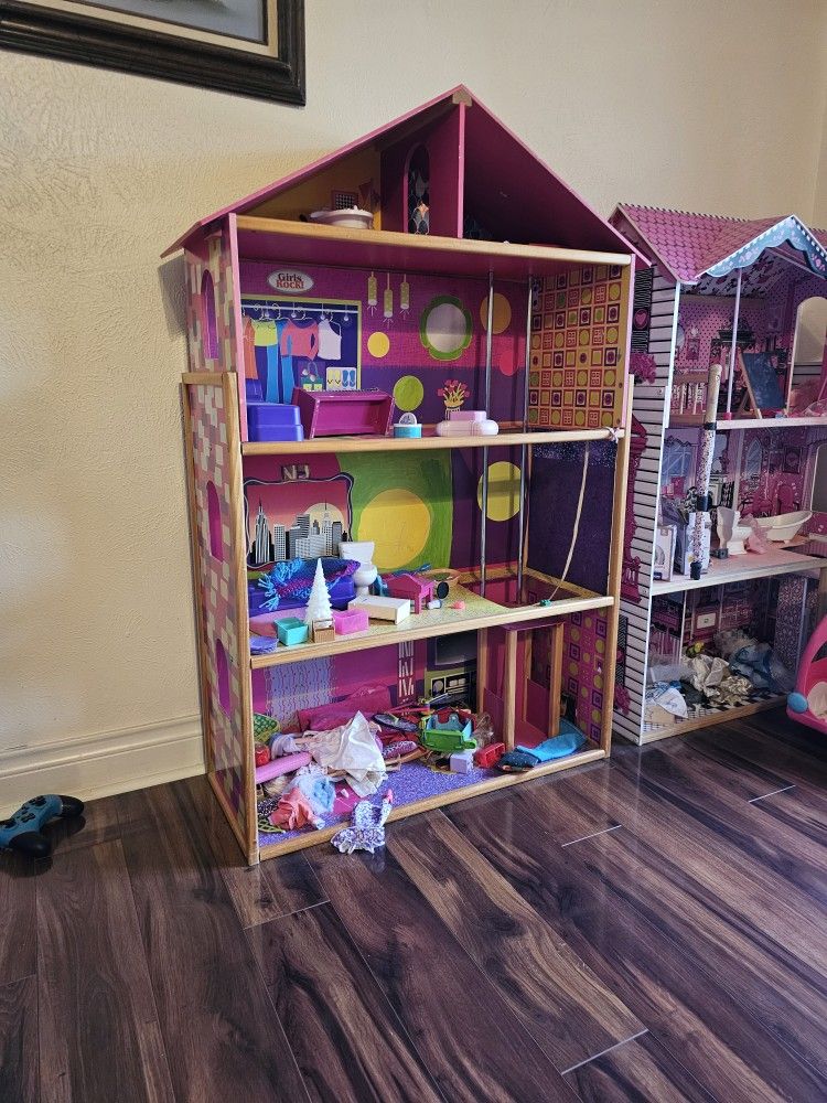 One Or Two Doll Houses Ages 4-7