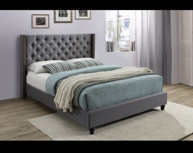 Brand New Queen Size Bed With Mattress $399.financing Available No Credit Needed 