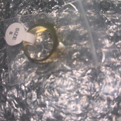 10k Plt Nugget Ring 