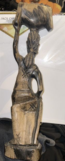 Wooden African Sculpture 