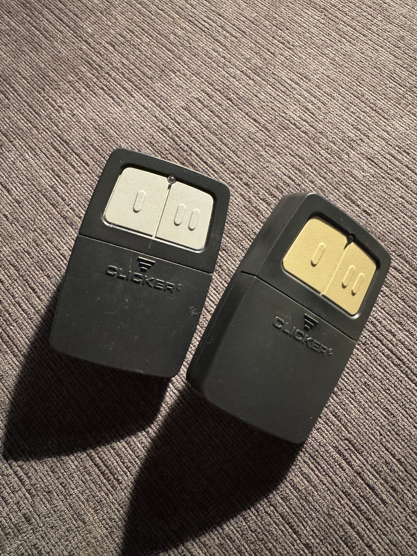 Clicker Universal Garage Door Opener Remotes USED