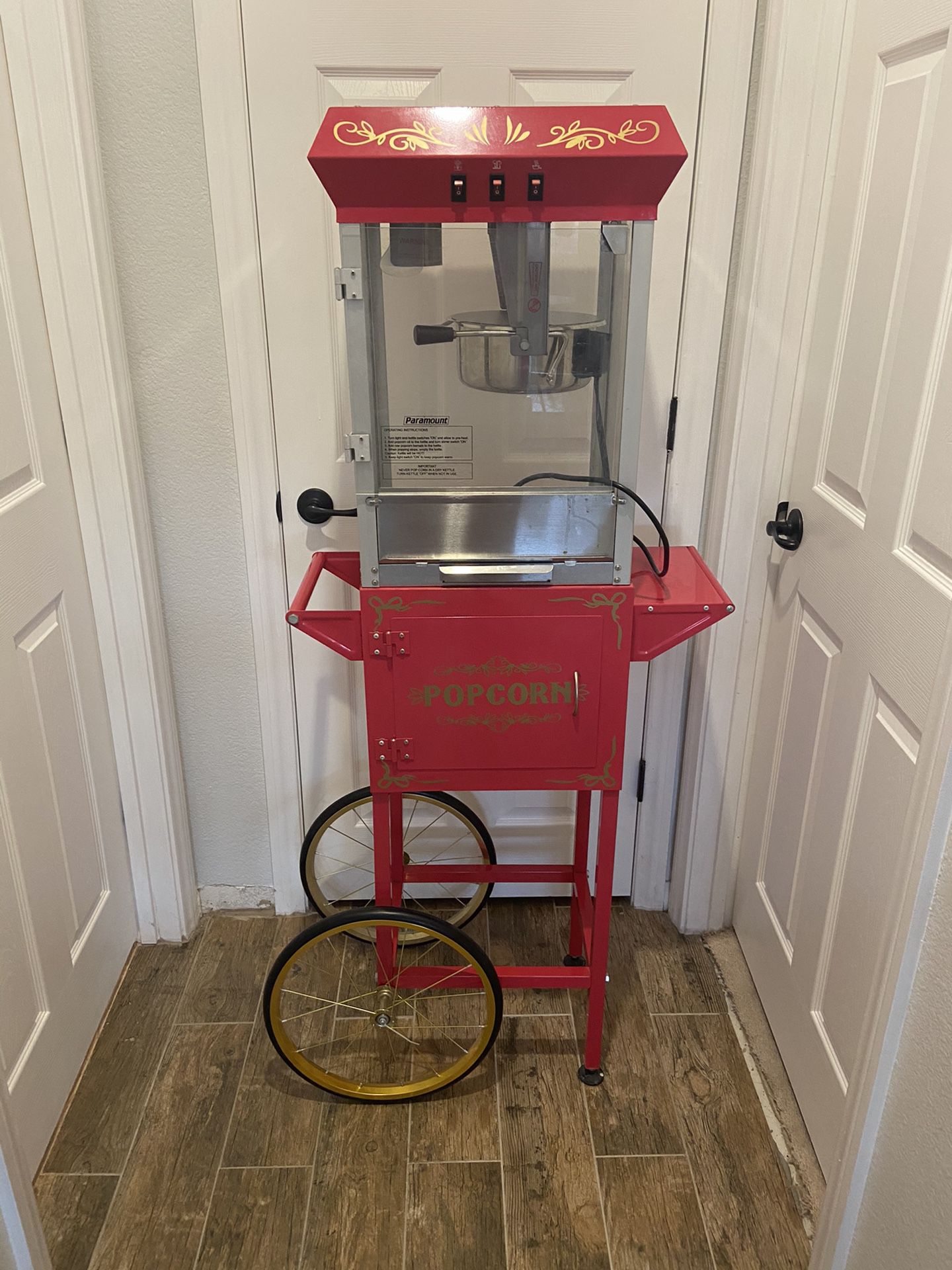 Popcorn machine for sale!!