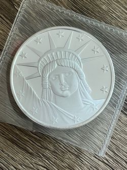 Liberty Round 1 Troy Ounce .999 Fine Silver