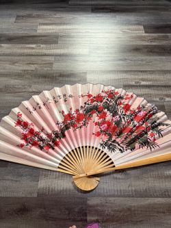 Large Chinese Decorative Fan