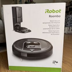 iRobot Roomba i7+ Self-Emptying Robot Vacuum – Open Box, Never Used