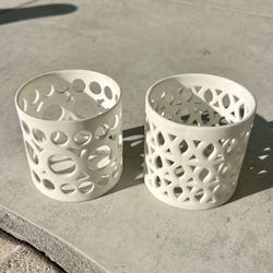 Anthropologie Candle Holder Set