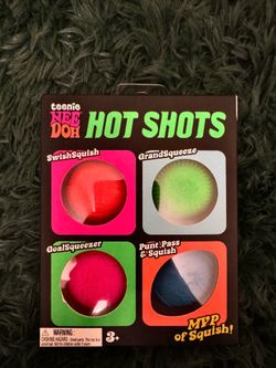 1 Hot Shots (4pcs) Needoh | Tiktok Viral Squishy