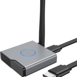 Wireless HDMI Display Dongle Adapter, Wireless Receiver, Streaming Media Video/Audio/File HDMI Wireless Extender from Laptop, PC, Smartphone to HDTV P