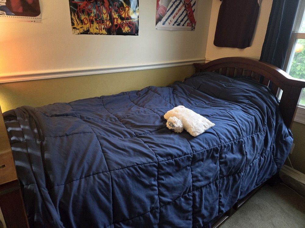 Bunk Bed With Trundle and Dresser