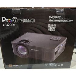 Pro Cinema Ls12000 Projector With Edgeless Tech Screen