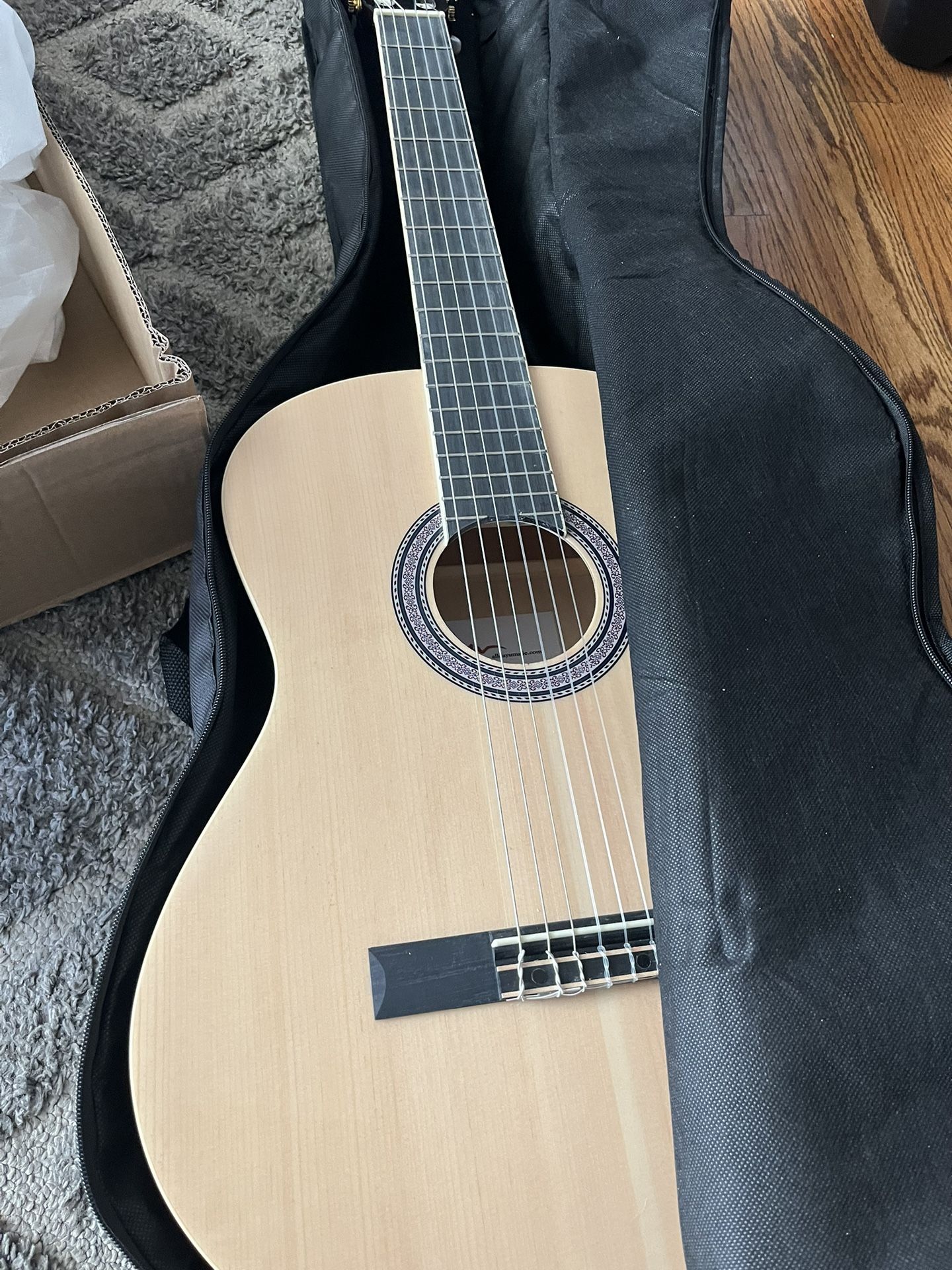 ADM Full Size Classical Nylon Strings Acoustic Guitar 