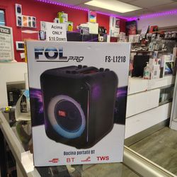 FOL Pro Party Speaker Bluetooth wireless brand new - On Special Cash Deal $149