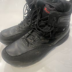 Lalo Super Fabric Men’s Black Work Boots, Size 14