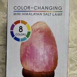 Color Changing Salt Lamp