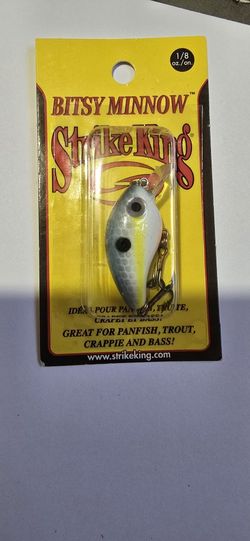 Strike King Bitsy Minnow Sexy Shad ⅛ Oz