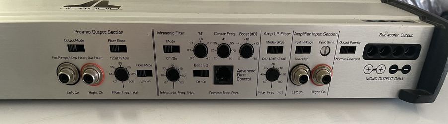 Jl Audio amps 1000/1 watts